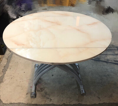 摺疊式圓型餐桌